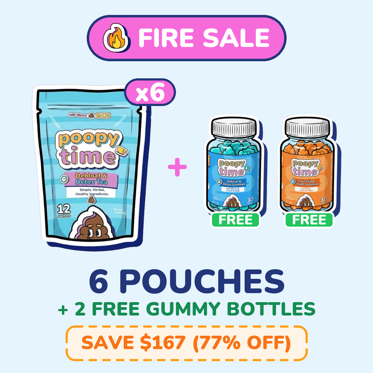 Fire Sale! Overstock Detox Tea Bundle