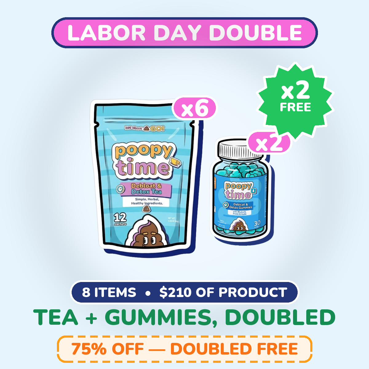 Labor Day Double Bundles!