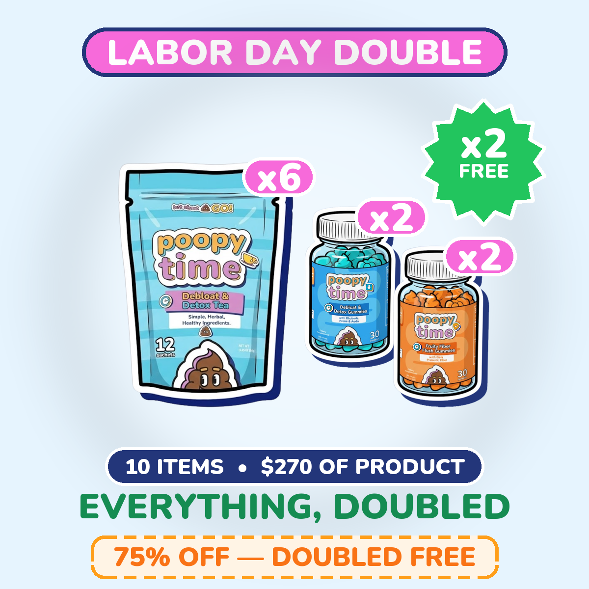 Labor Day Double Bundles!